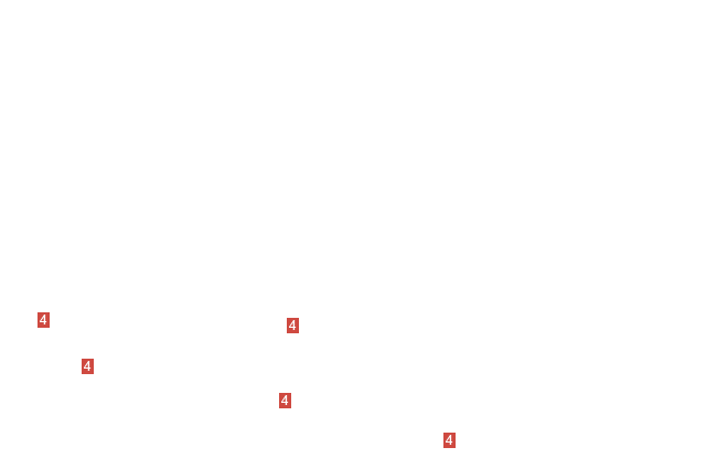 винт с буртиком с внутренним шестигранником М6x14