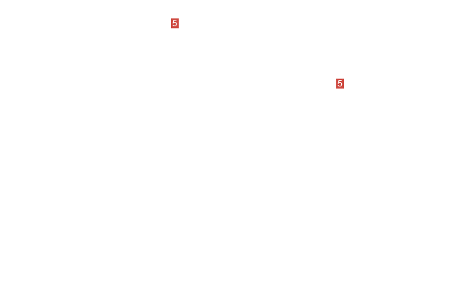 винт с буртиком с внутренним шестигранником М6x14