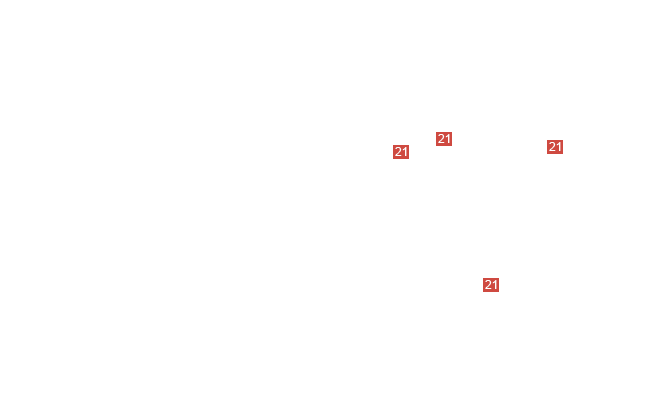 винт с буртиком с внутренним шестигранником М6x14