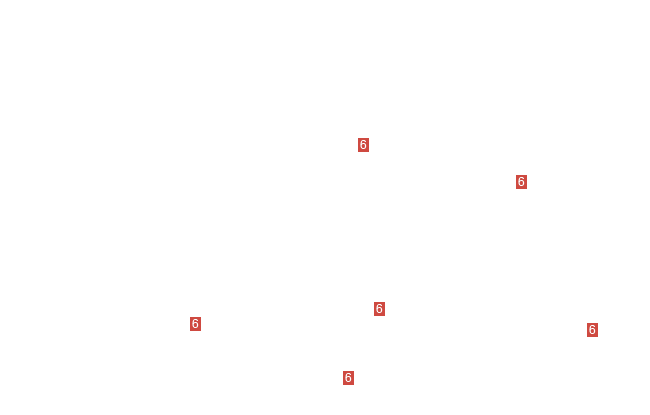 винт с буртиком с внутренним шестигранником М6x14