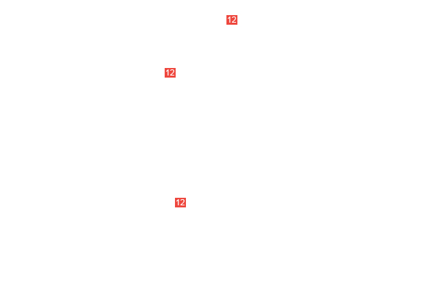 болт М6х12