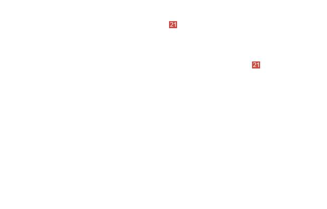 винт с буртиком с внутренним шестигранником М6x14