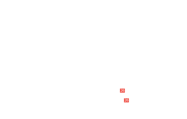 болт м8х25
