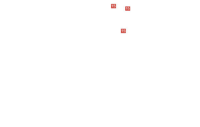 винт с буртиком с внутренним шестигранником М6x14