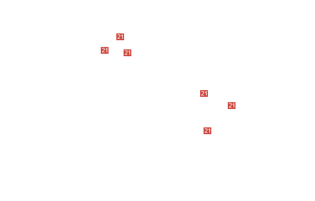 втулка штока ручки двери