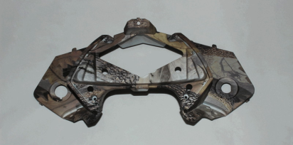 Облицовка панели приборов, нижняя часть (кленовый камуфляж)