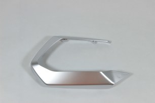 Декоративная накладка левой защиты рук (серебряный)