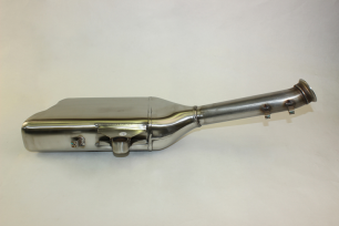 Задняя часть глушителя