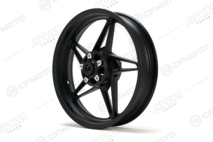 Диск колесный передний в сборе 3,5*17 (черный / MATTE BLACK)