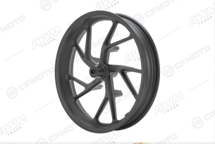 Диск колесный передний в сборе (черный / MATTE BLACK)