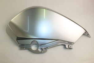 Облицовка топливного бака передняя, правая (серебристый / MERCURY SILVER)