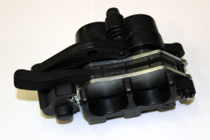 Суппорт тормозной, передний, левый