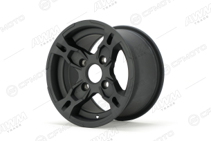 Диск колесный задний, 12" (черный целиком / MATTE BLACK)