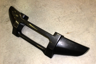 Накладка бампера (черный)