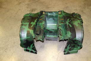 Облицовка передняя (черная) Х8