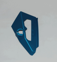 Декоративная накладка рычага селектора переключения передач (синий светлый / ATHENS BLUE)(отливка под замок)