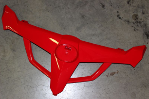 Накладка декоративная передняя (красная)