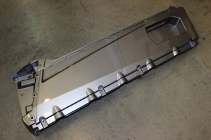 Борт кузова левый (серый металлик / TITANIUM GRAY)