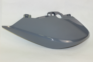Облицовка топливного бака передняя, правая (серый / GHOST GRAY)
