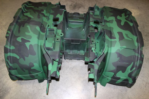 Облицовка задняя  (камуфляж зеленый/CAMO GREEN) 500-2A