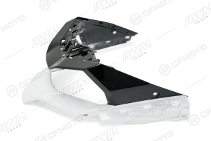 Облицовка фары (черный + белый/NEBULA BLACK + WHITE)