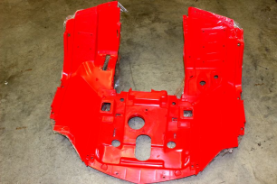 Облицовка, передняя (красный)