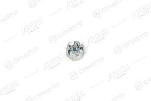 Гайка корончатая