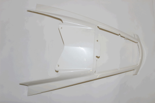 Пластиковая облицовка передняя верхняя ( ПЕРЛАМUTРОВО БЕЛЫЙ / NEW PEARL WHITE )