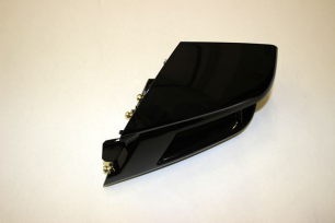 Облицовка зеркала, левая (черный)