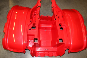 Облицовка задняя (красный) 500-2A