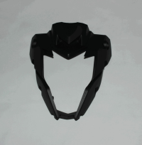 Облицовка фары передняя, MATTE PEARL BLACK