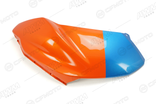 Облицовка топливного бака правая (оранжевый+синий / LAVA ORANGE+ROYAL BLUE)