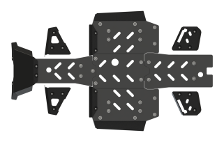 Защита днища комбинированная (алюминий/пластик) CFORCE 600 ADVANCED EPS