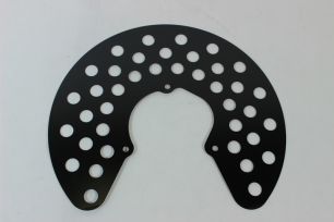 Защита заднего тормозного диска