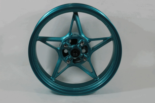 Диск колесный задний 17х4.0МТ (CORAL BLUE)