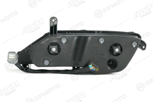 Фара правая  ( верхняя светодиодная линия прозрачная ) KAIDI (2021)