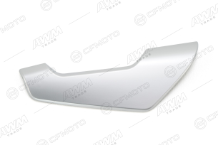 Облицовка радиатора левая (серебристый матовый / MATTE ULTRA SILVER)