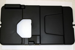 Крышка заднего бардачка