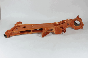 Рычаг маятниковый задний левый (литой) (оранжевый / CRYSTAL ORANGE)