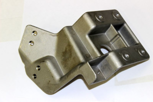 Накладка зад. бампера соединительная левая