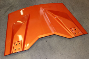 Капот (оранжевый / CRYSTAL ORANGE)