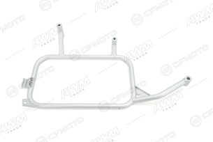 Кронштейн бокового кофра левый (серебристый / MATTE SILVER)