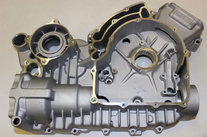 Картер, правая половина (метка В для синих вкладышей) старого образца