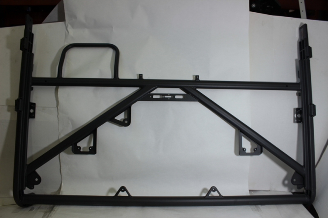 Задняя часть каркаса безопасности (черный / MATTE BLACK)