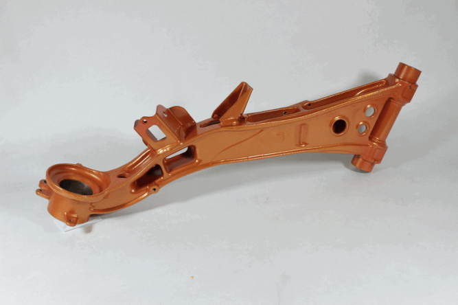 Рычаг маятниковый задний левый (литой) (оранжевый / CRYSTAL ORANGE)