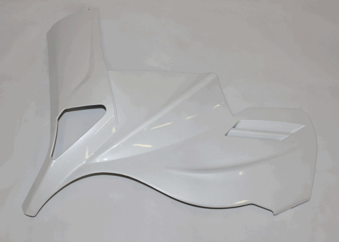 Передняя боковая облицовка, правая ( ПЕРЛАМUTРОВО БЕЛЫЙ / NEW PEARL WHITE )