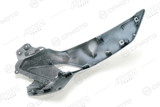 Облицовка топливного бака правая передняя (серебристый матовый / MATTE MERCURY SILVER)