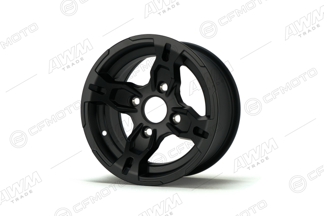 Диск колесный передний, 12" (черный / MATTE BLACK)