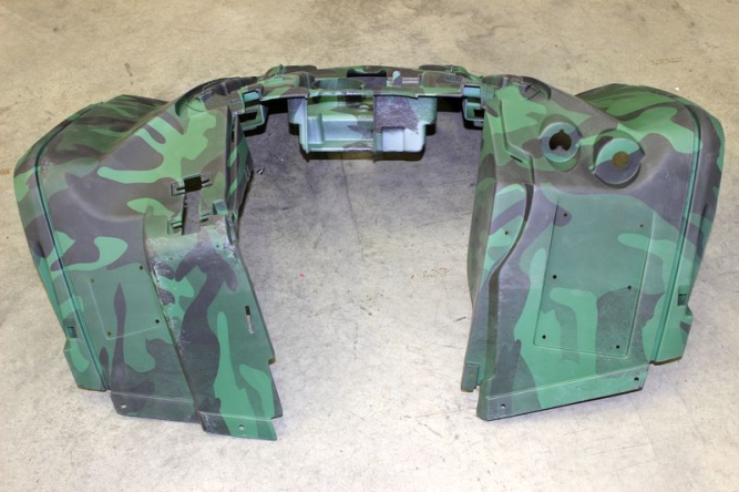 Облицовка, передняя (зеленый камуфляж/CAMO GREEN)