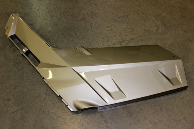 Крыло левое заднее Z6 (серый металлик/METAL GREY)